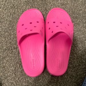 Pink Croc Sandals